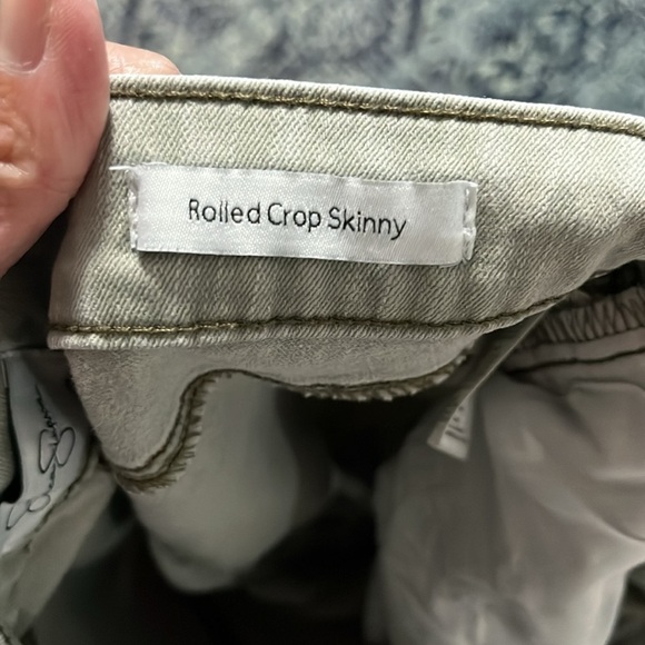 Jessica Simpson green Ankle Cropped Jeans - Picture 6 of 6